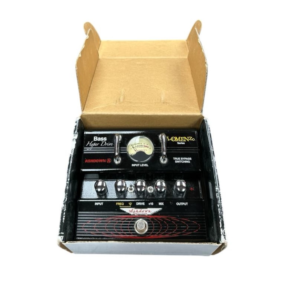 Pre-owned Ashdown Engineering LoMenzo HyperDrive Bass Distortion